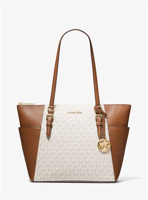 michael kors charlotte large top zip tote bag|mk charlotte tote bag.